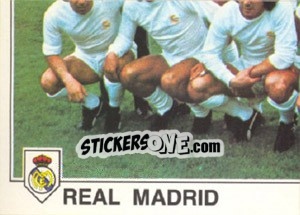 Figurina Real Madrid(Team) - Euro Football 79 - Panini