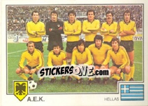 Sticker AEK(Team) - Euro Football 79 n. 50 - Panini
