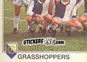 Cromo Grasshoppers(Team) - Euro Football 79 - Panini