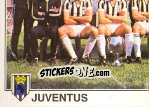 Figurina Juventus(Team) - Euro Football 79 - Panini