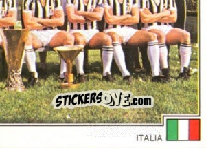 Sticker Juventus(Team) - Euro Football 79 - Panini