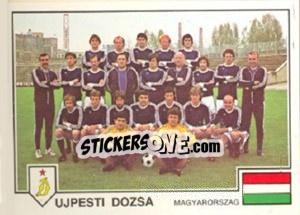 Sticker Ujpesti Dozsa(Team)