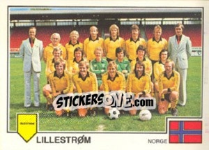 Cromo Lillestrom(Team) - Euro Football 79 - Panini
