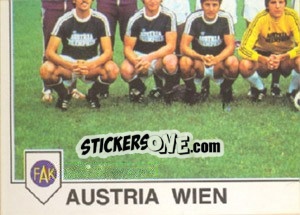 Cromo Austria Wien(Team) - Euro Football 79 - Panini