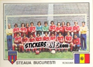 Figurina Steaua Bucuresti(Team) - Euro Football 79 - Panini