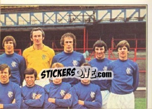 Sticker Rangers(Team) - Euro Football 79 - Panini