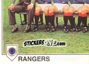 Sticker Rangers(Team) - Euro Football 79 - Panini