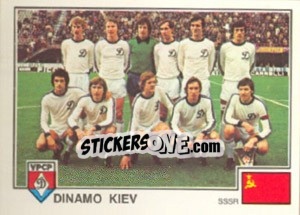 Sticker Dinamo Kiev(Team) - Euro Football 79 - Panini