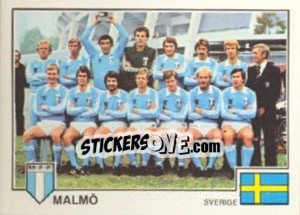 Sticker Malmö(Team) - Euro Football 79 n. 84 - Panini