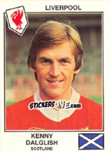 Cromo Dalglish(Liverpool) - Euro Football 79 - Panini