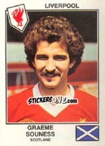 Figurina Souness(Liverpool) - Euro Football 79 - Panini