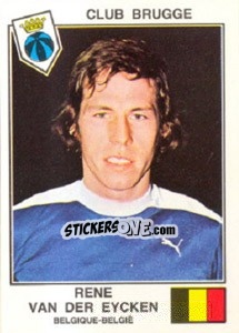 Sticker Van der Eycken(Club Brugge) - Euro Football 79 - Panini