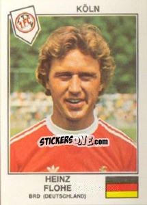 Figurina Flohe(Köln) - Euro Football 79 - Panini