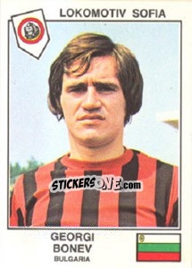 Sticker Bonev(Lokomotiv Sofia) - Euro Football 79 - Panini