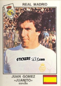 Figurina Juanito(Real Madrid) - Euro Football 79 - Panini