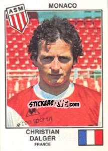 Sticker Dalger(Monako) - Euro Football 79 - Panini