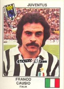Sticker Causio(Juventus) - Euro Football 79 - Panini