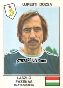 Figurina Fazekas(Ujpesti Dozsa) - Euro Football 79 - Panini