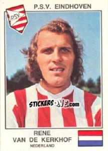 Figurina Rene Van de Kerkhof(PSV Eindhoven) - Euro Football 79 - Panini