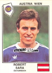 Figurina Sara(Austria Wien) - Euro Football 79 - Panini