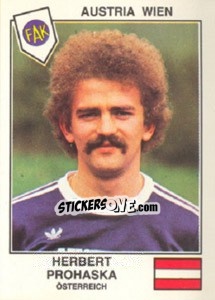 Sticker Prohaska(Austria Wien) - Euro Football 79 - Panini