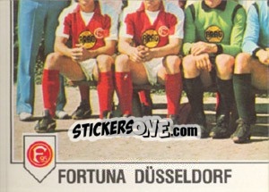 Cromo Fortuna Dusseldorf(Team) - Euro Football 79 - Panini