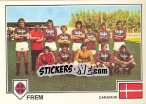 Figurina Frem(Team) - Euro Football 79 - Panini