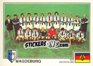 Sticker Magdeburg(Team) - Euro Football 79 - Panini