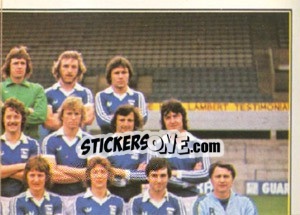 Sticker Ipswich Town(Team) - Euro Football 79 - Panini