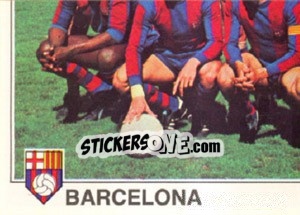 Sticker Barcelona(Team) - Euro Football 79 - Panini