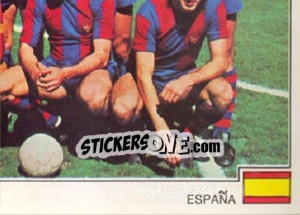 Cromo Barcelona(Team) - Euro Football 79 - Panini