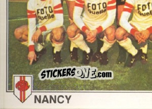 Cromo Nancy(Team) - Euro Football 79 - Panini