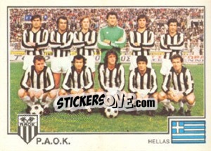 Figurina PAOK(Team) - Euro Football 79 - Panini