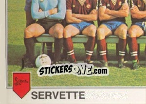 Sticker Servette(Team) - Euro Football 79 - Panini