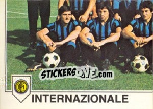 Figurina Internazionale(Team) - Euro Football 79 - Panini