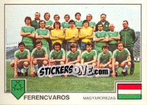 Cromo Ferencvaros(Team) - Euro Football 79 - Panini