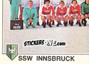 Cromo SSW Innsbruck(Team) - Euro Football 79 - Panini