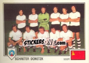 Sticker Schakter Donetzk(Team) - Euro Football 79 n. 213 - Panini