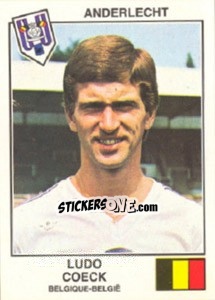 Cromo Coeck(Anderlecht) - Euro Football 79 - Panini