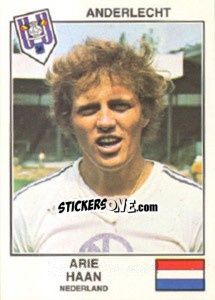 Sticker Haan(Anderlecht) - Euro Football 79 - Panini