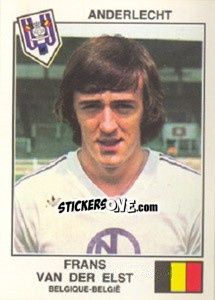 Sticker Van der Elst(Anderlecht)