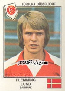 Figurina Lund(Fortuna Dusseldorf) - Euro Football 79 - Panini