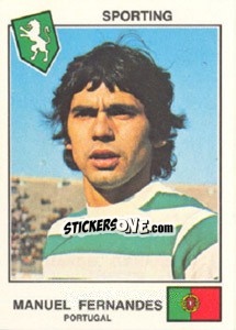 Figurina Fernandes(Sporting) - Euro Football 79 - Panini