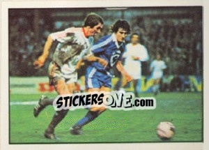 Sticker P.S.V. Eindhoven-Bastia(finals 1977-78)