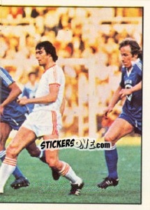 Sticker P.S.V. Eindhoven-Bastia(finals 1977-78)