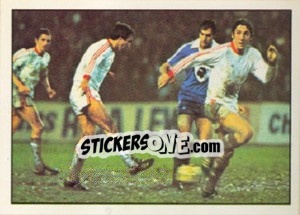 Sticker P.S.V. Eindhoven-Bastia(finals 1977-78)