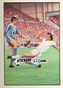 Sticker P.S.V. Eindhoven-Bastia(finals 1977-78)