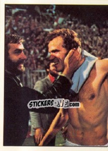 Sticker P.S.V. Eindhoven-Bastia(finals 1977-78)