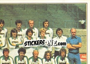 Cromo Borussia Mönchengladbach(Team) - Euro Football 79 - Panini
