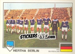 Figurina Hertha Berlin(Team) - Euro Football 79 - Panini